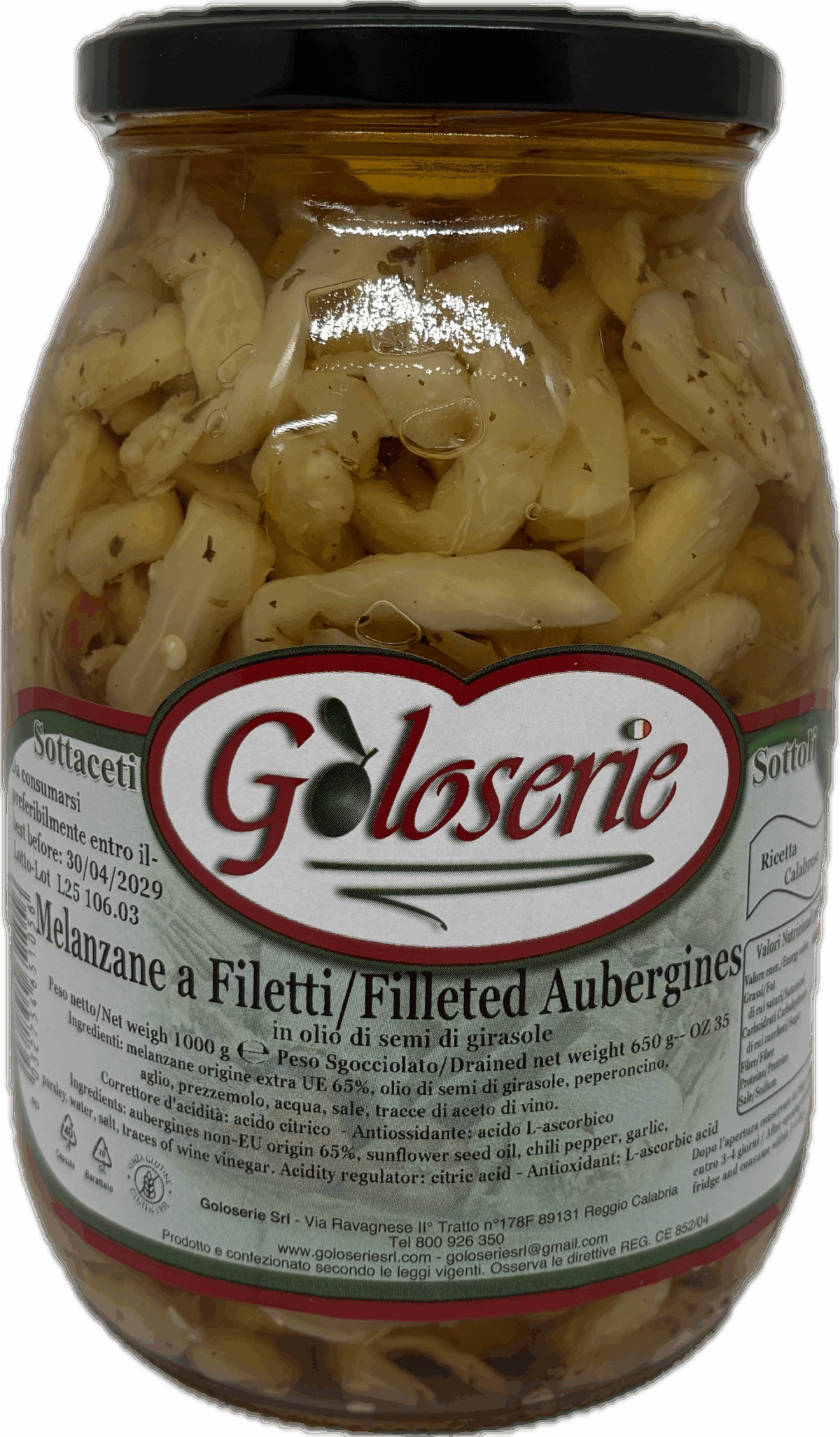 Melanzane a filetti - immagine 1